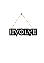 Evolve Metal Hanging