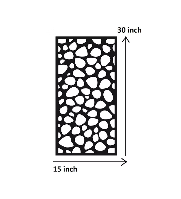 Rectangular Creative Pattern Panel