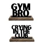 Gym bro Club Gal