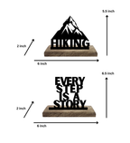 Hiking Set of 2 Table Décor