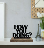 Quirky Conversations Set of 2 Table Décor