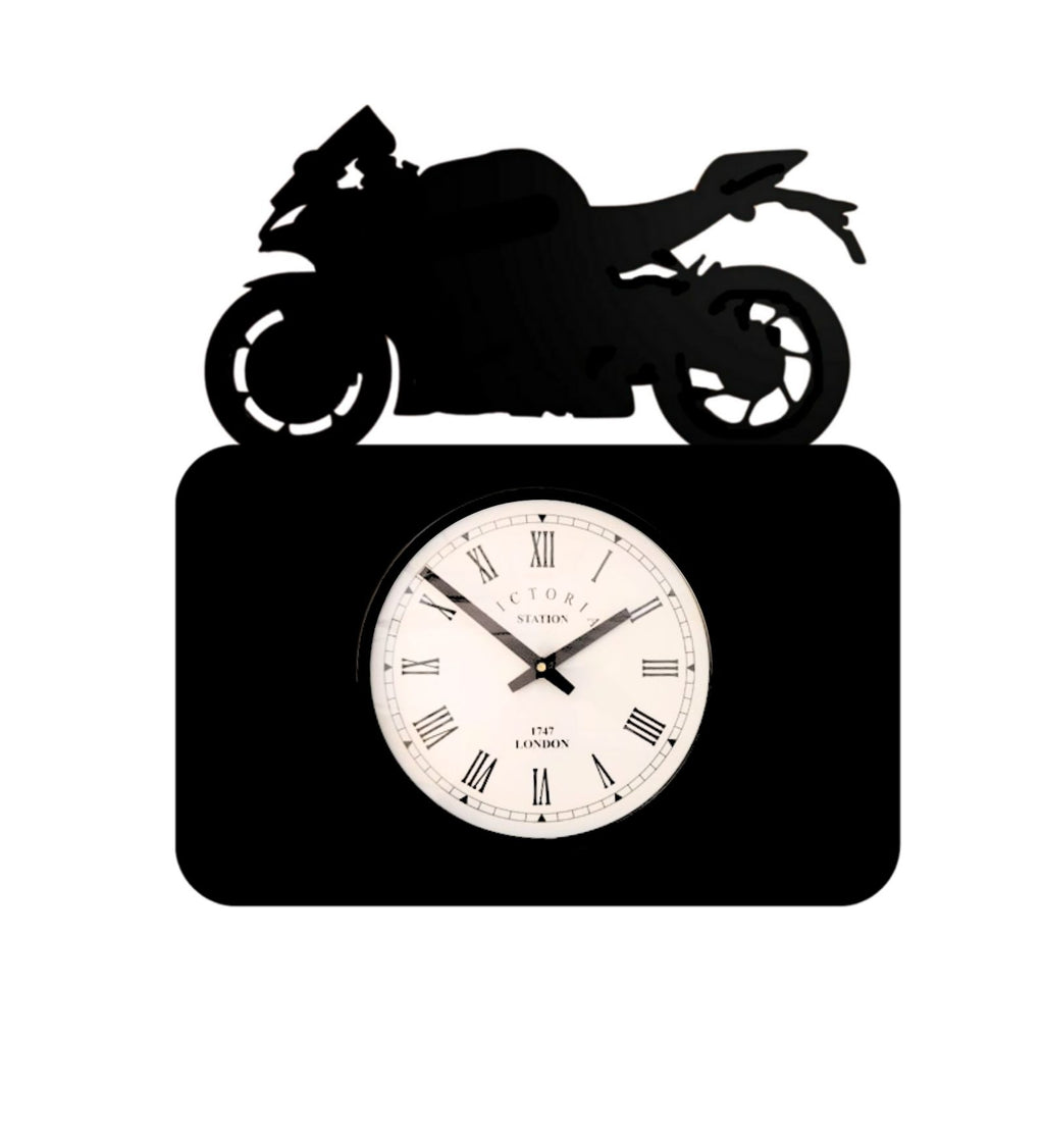 Biker Wall Clock