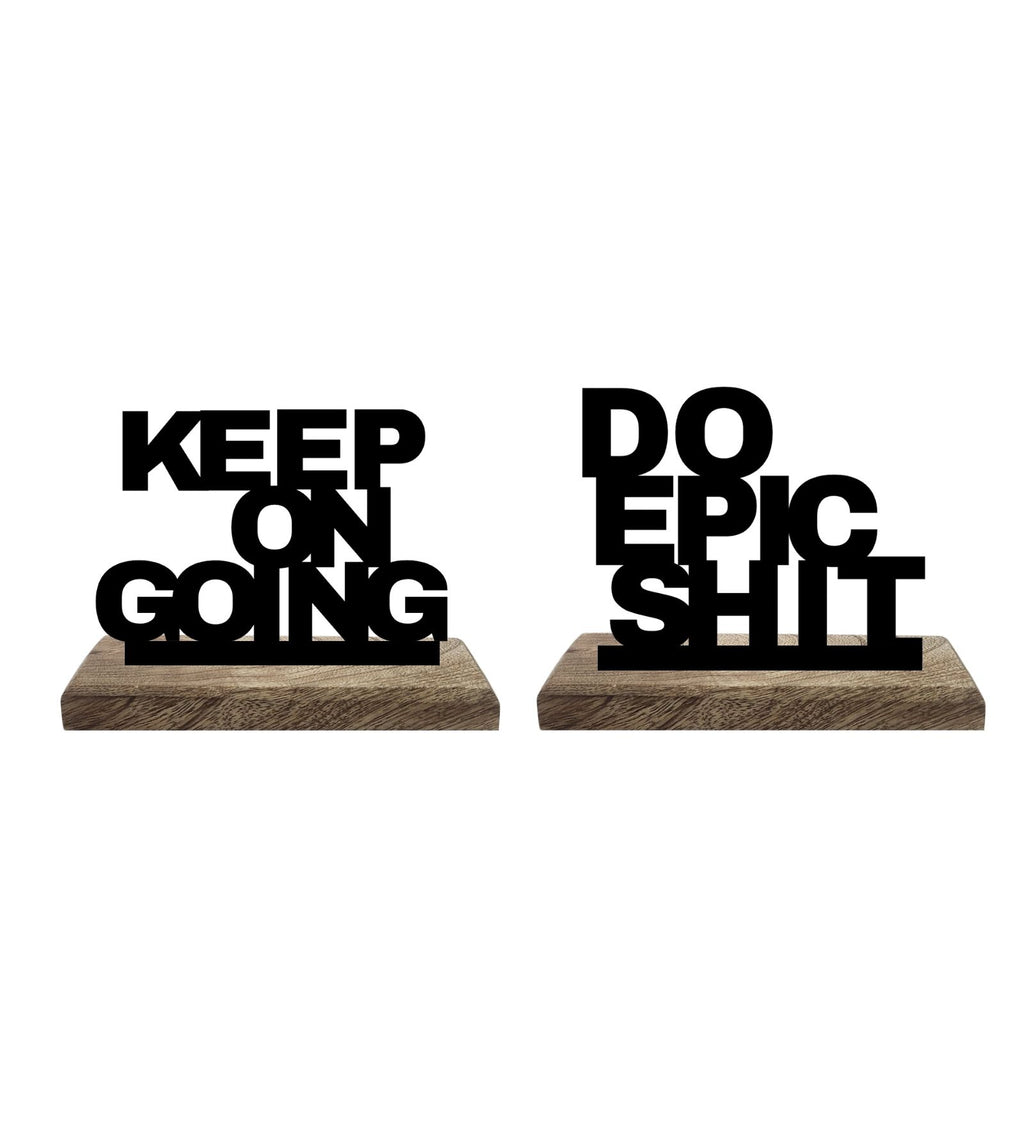 Epic Endeavors Set of 2 Table Décor