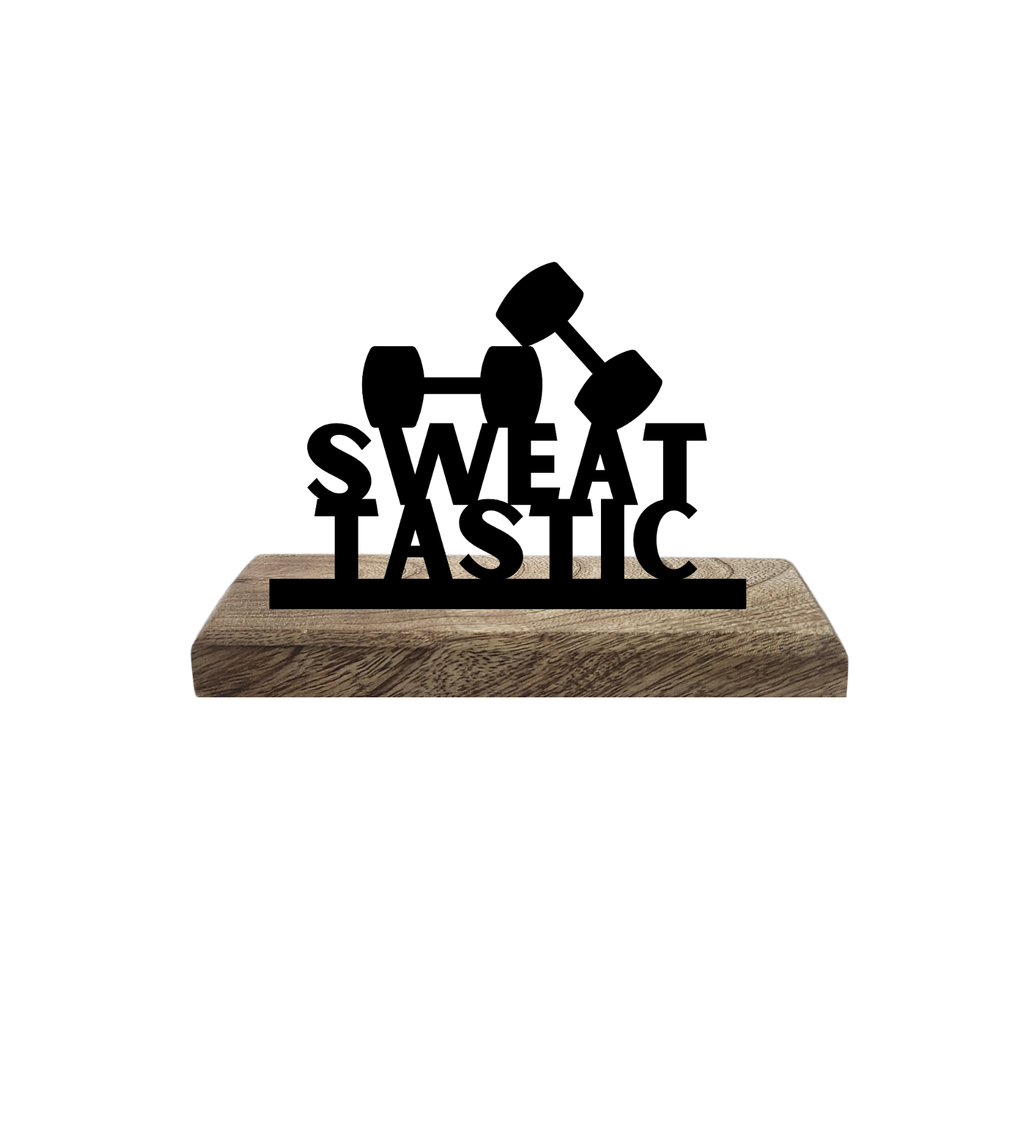 Sweat-tastic Set of 2 Table Décor