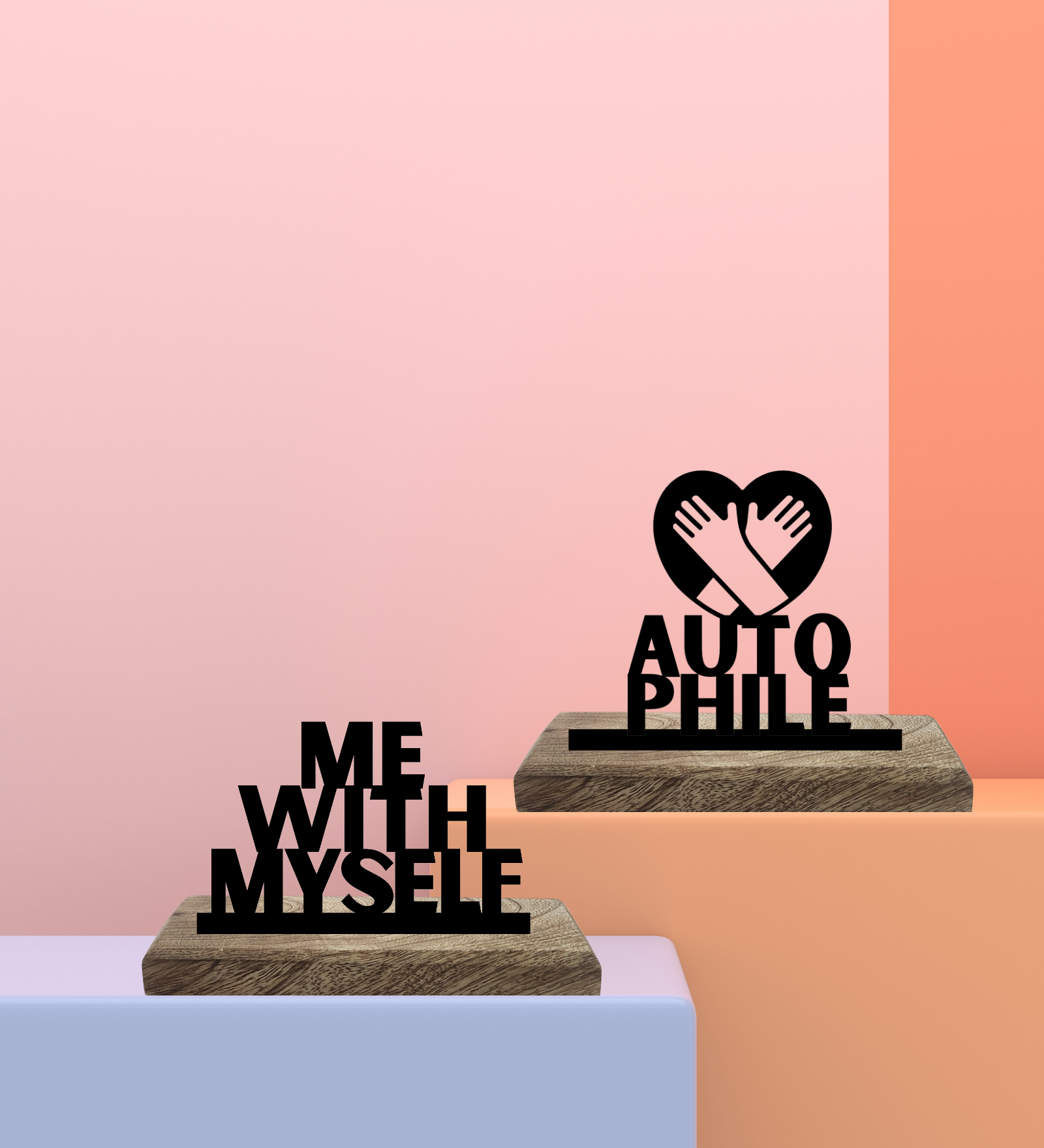 Autophile Set of 2 Table Décor