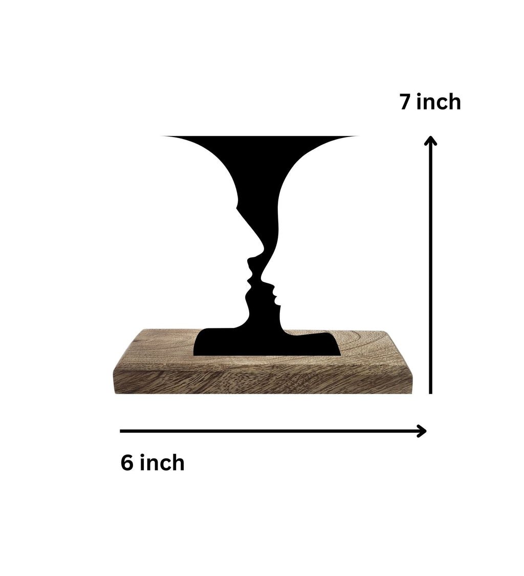 Knight's Mirage Set of 2 Table Décor