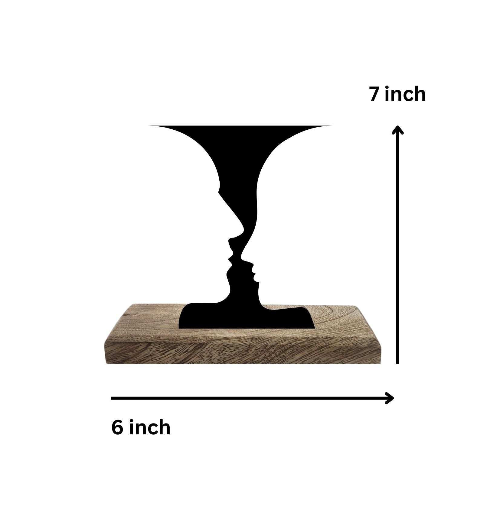 Knight's Mirage Set of 2 Table Décor