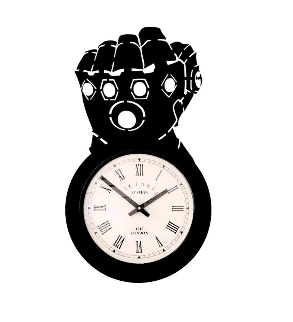 Thanos Gauntlet Marvel Wall Clock