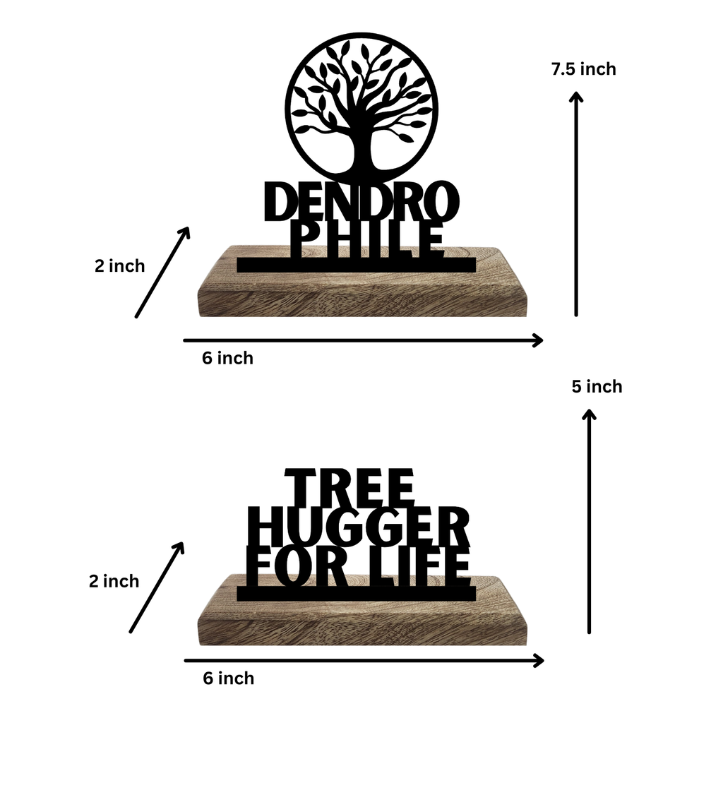 Dendrophile Set of 2 Table Décor