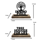 Dendrophile Set of 2 Table Décor
