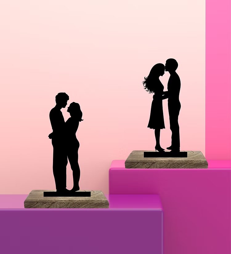 Everlasting Affection Set of 2 Table Décor