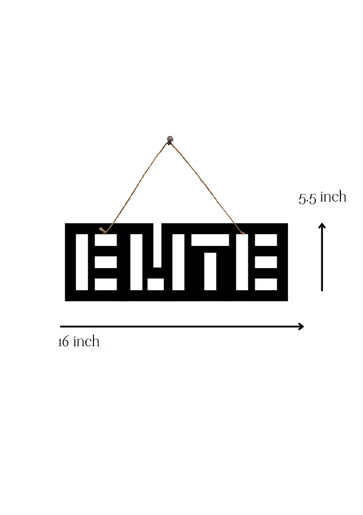 Elite Metal Hanging