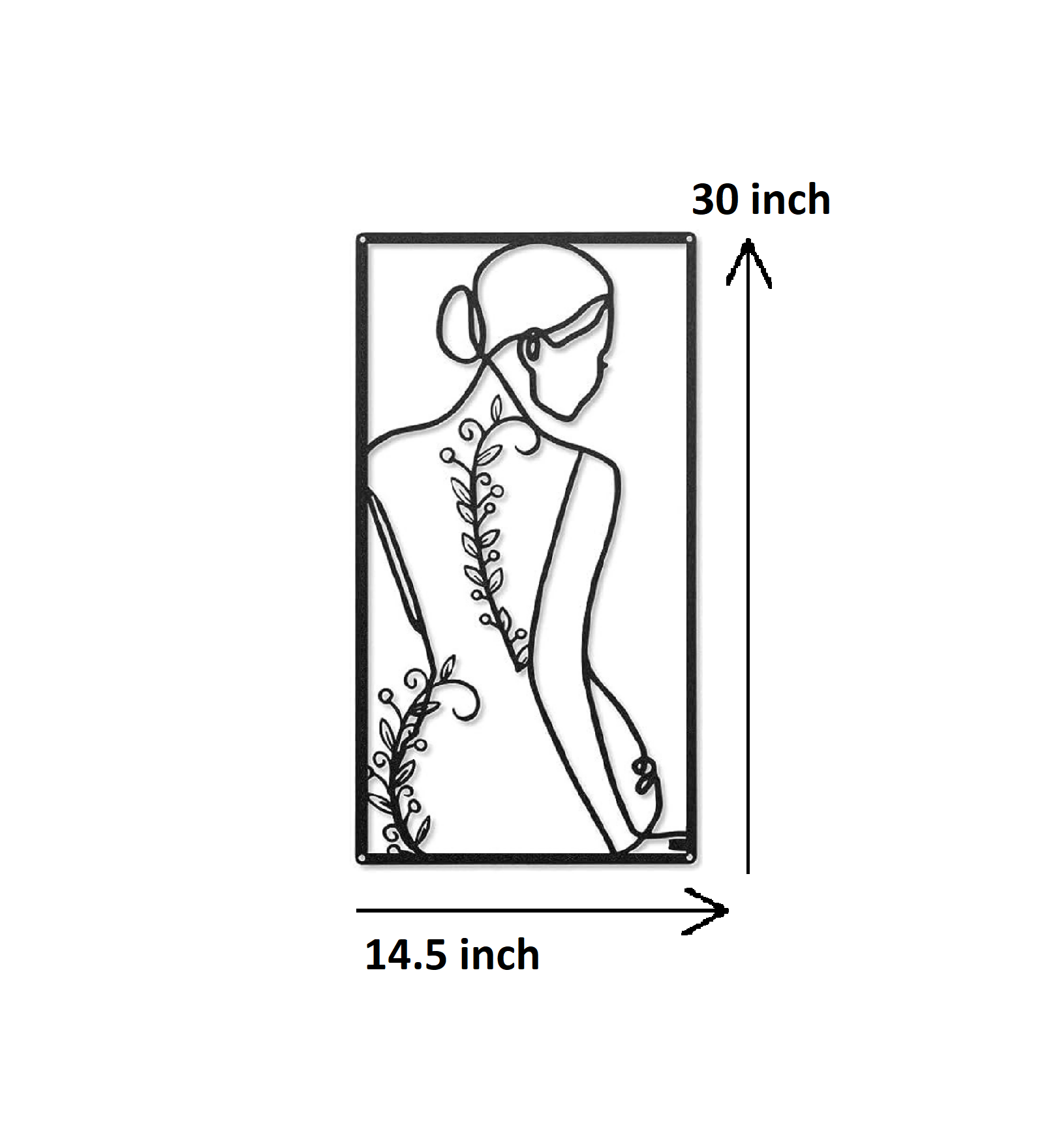 Abstract Lady Figurine