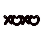 XOXO Metal Hanging