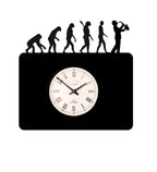Evolution Musician Wall Clock