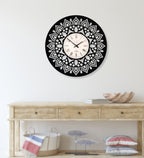 Mandala Wall Clock