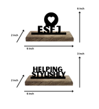 ESFJ Myers Briggs Set of 2 Table Décor