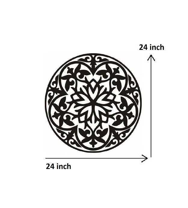 Round Creative Pattern Panel