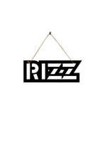Rizz Metal Hanging