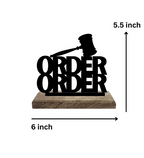 Lawyer's Pride Set of 2 Table Décor