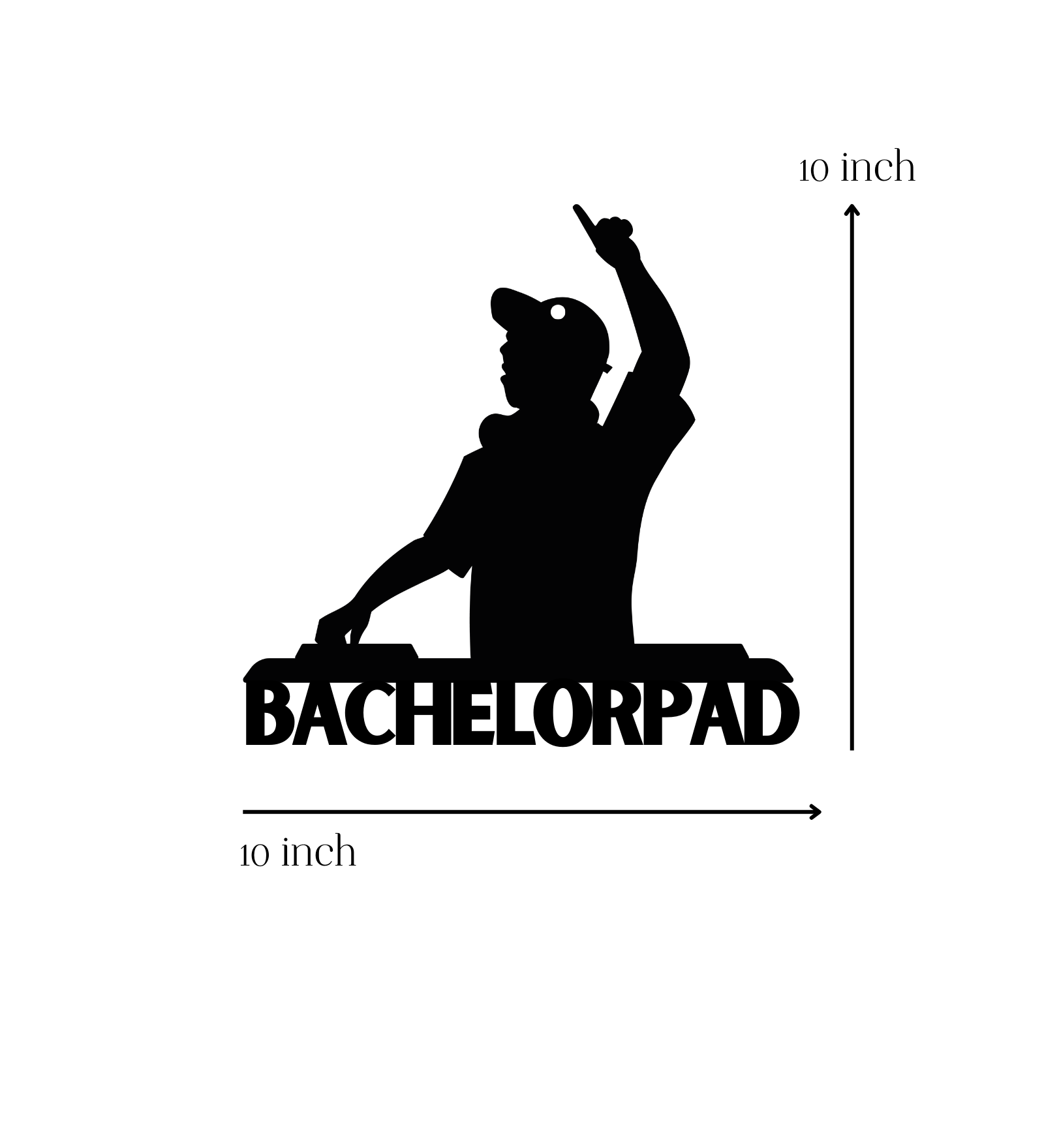 Bachelorpad Metal Hanging