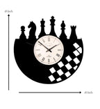 Chess Pieces Wall Clock