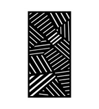 Rectangular Creative Pattern Panel