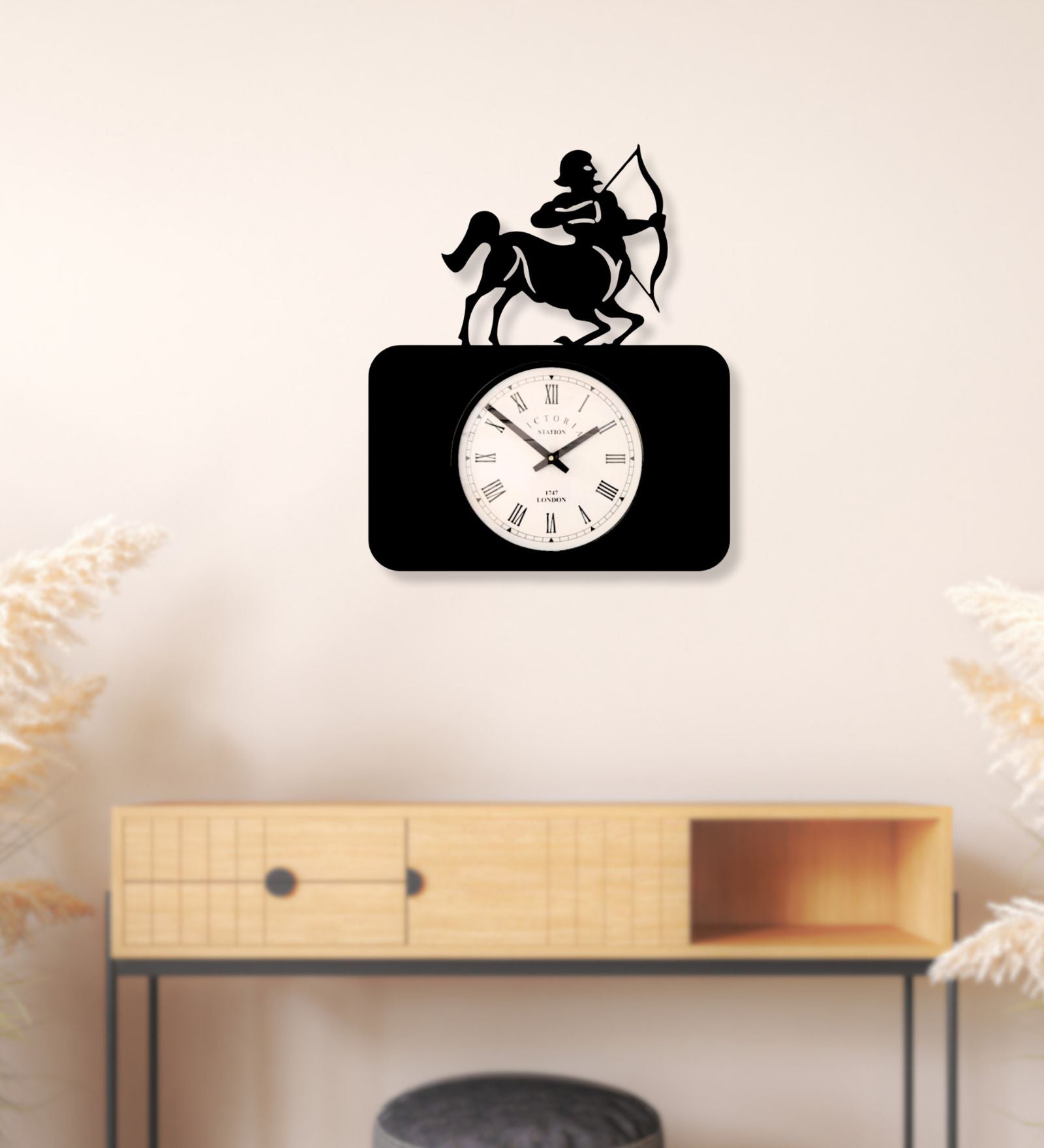 Sagittarius Zodiac Wall Clock