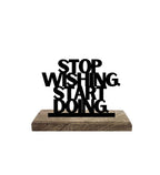 Do, Don't Flow Set of 2 Table Décor