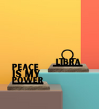 Libra Sun Sign Set of 2 Table Décor