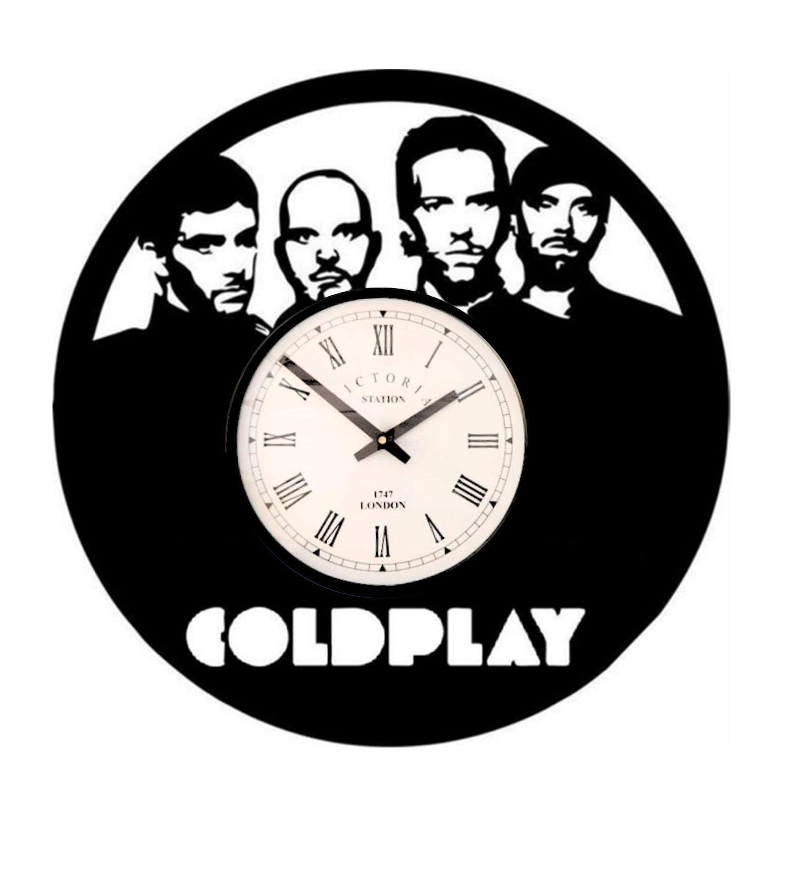 Coldplay Band Wall Clock