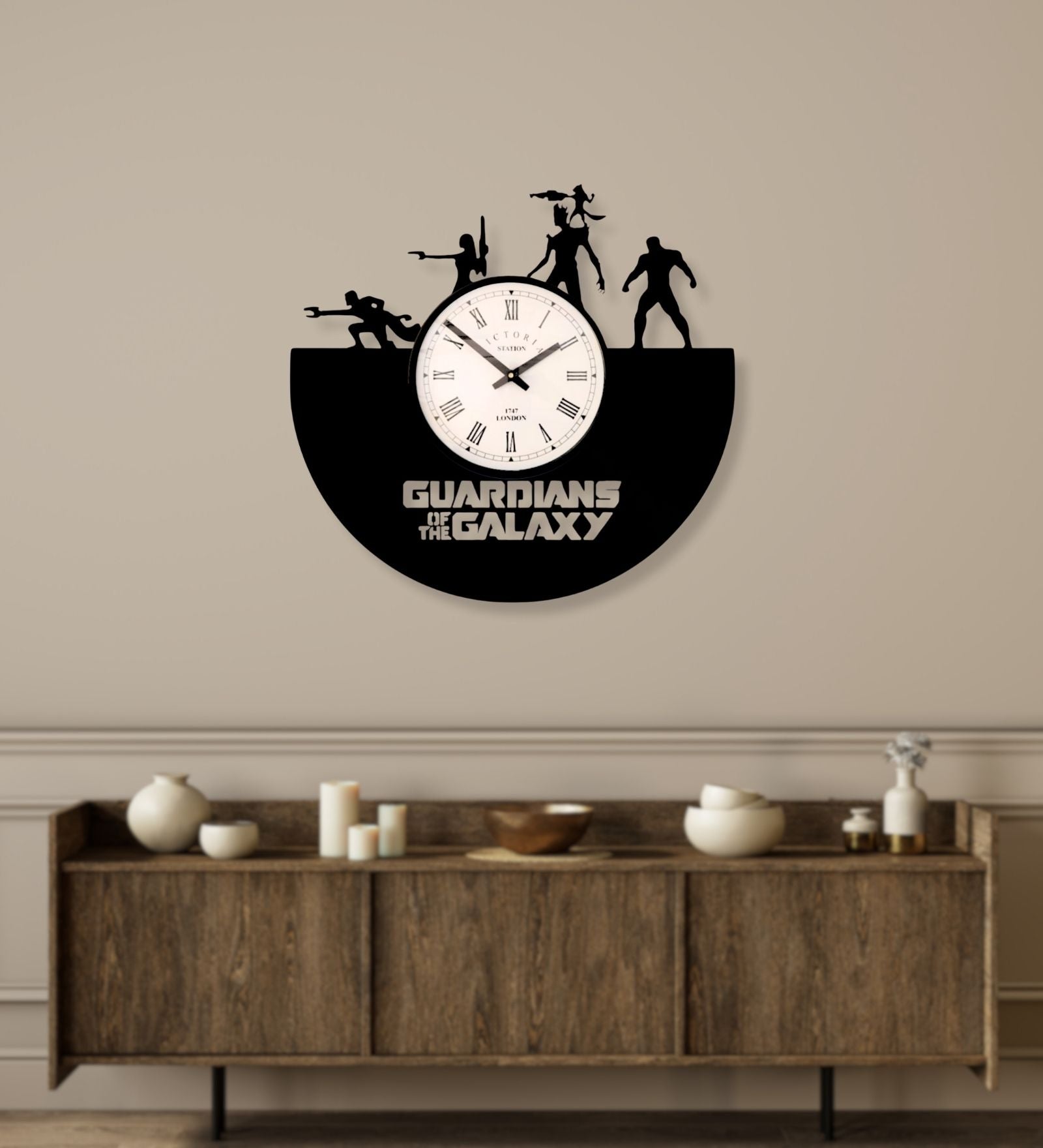 Guardians of the Galaxy Marvel Wall Clock