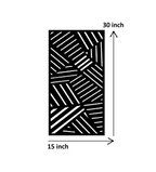Rectangular Creative Pattern Panel