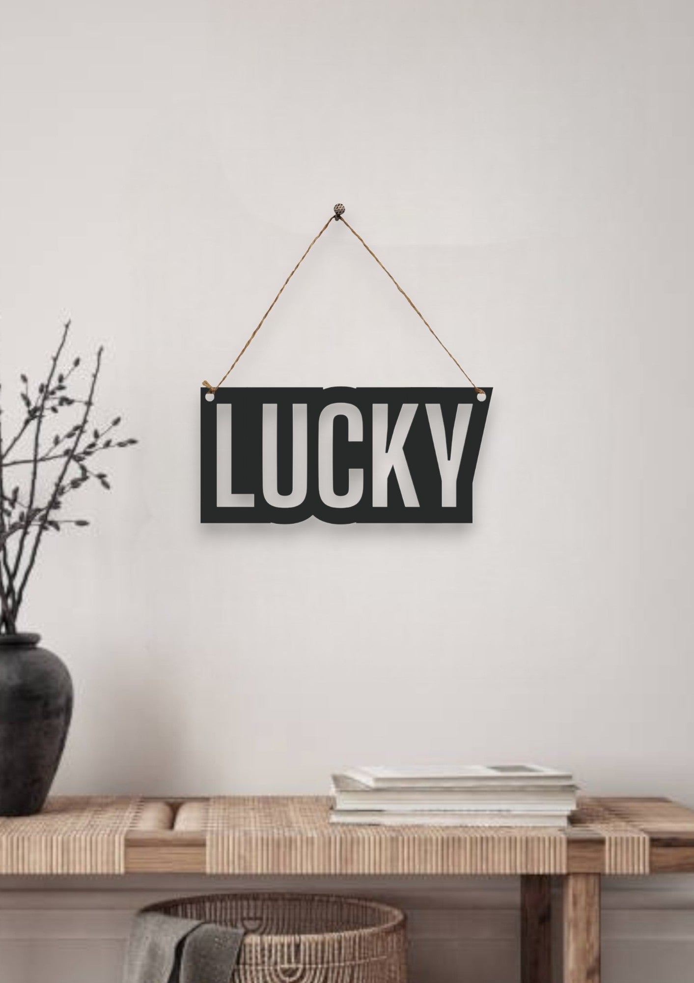 Lucky Metal Hanging