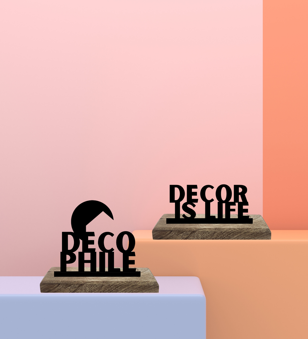 Decophile Set of 2 Table Décor