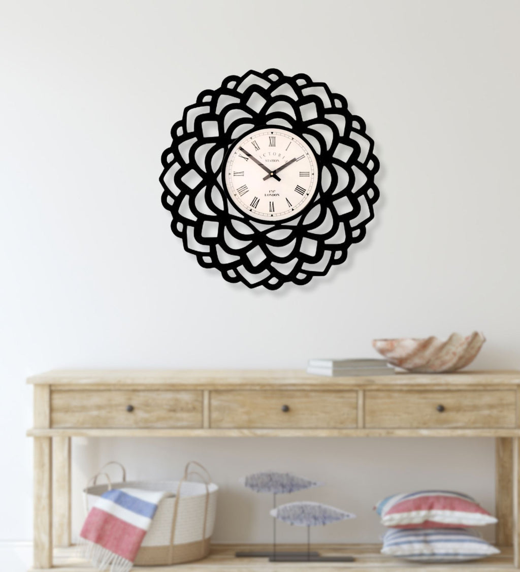 Mandala Wall Clock