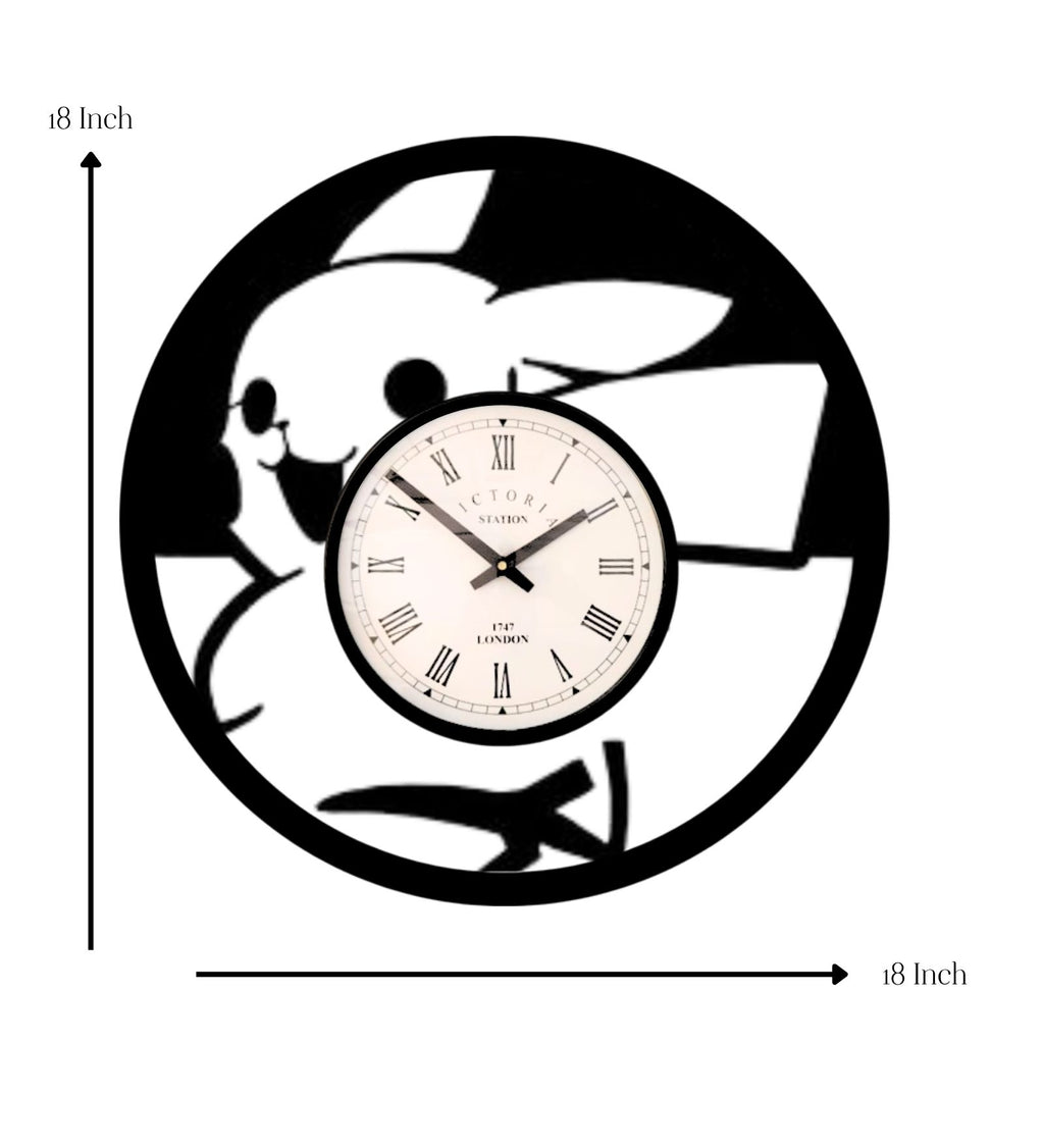 Pikachu Pokemon Wall Clock