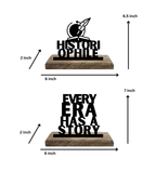 Historiophile Set of 2 Table Décor