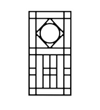 Rectangular Creative Pattern Panel