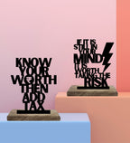 Valued Ventures Set of 2 Table Décor