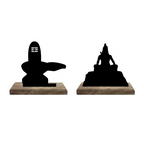 Har Har Mahadeva Set of 2 Table Décor