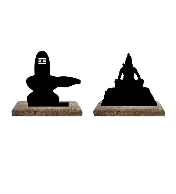 Har Har Mahadeva Set of 2 Table Décor