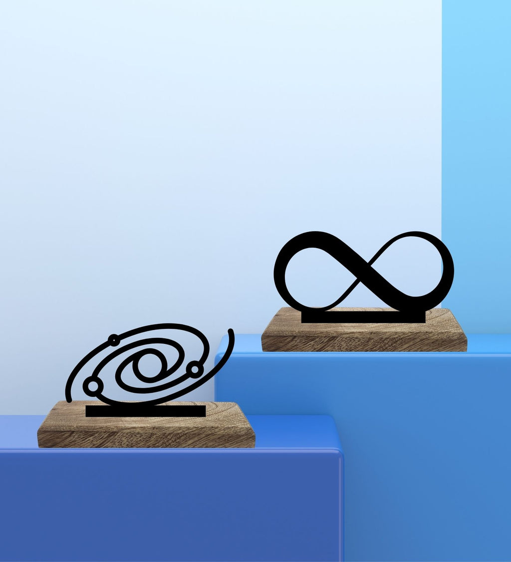 Eternal Cosmos Set of 2 Table Décor