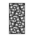 Rectangular Creative Pattern Panel
