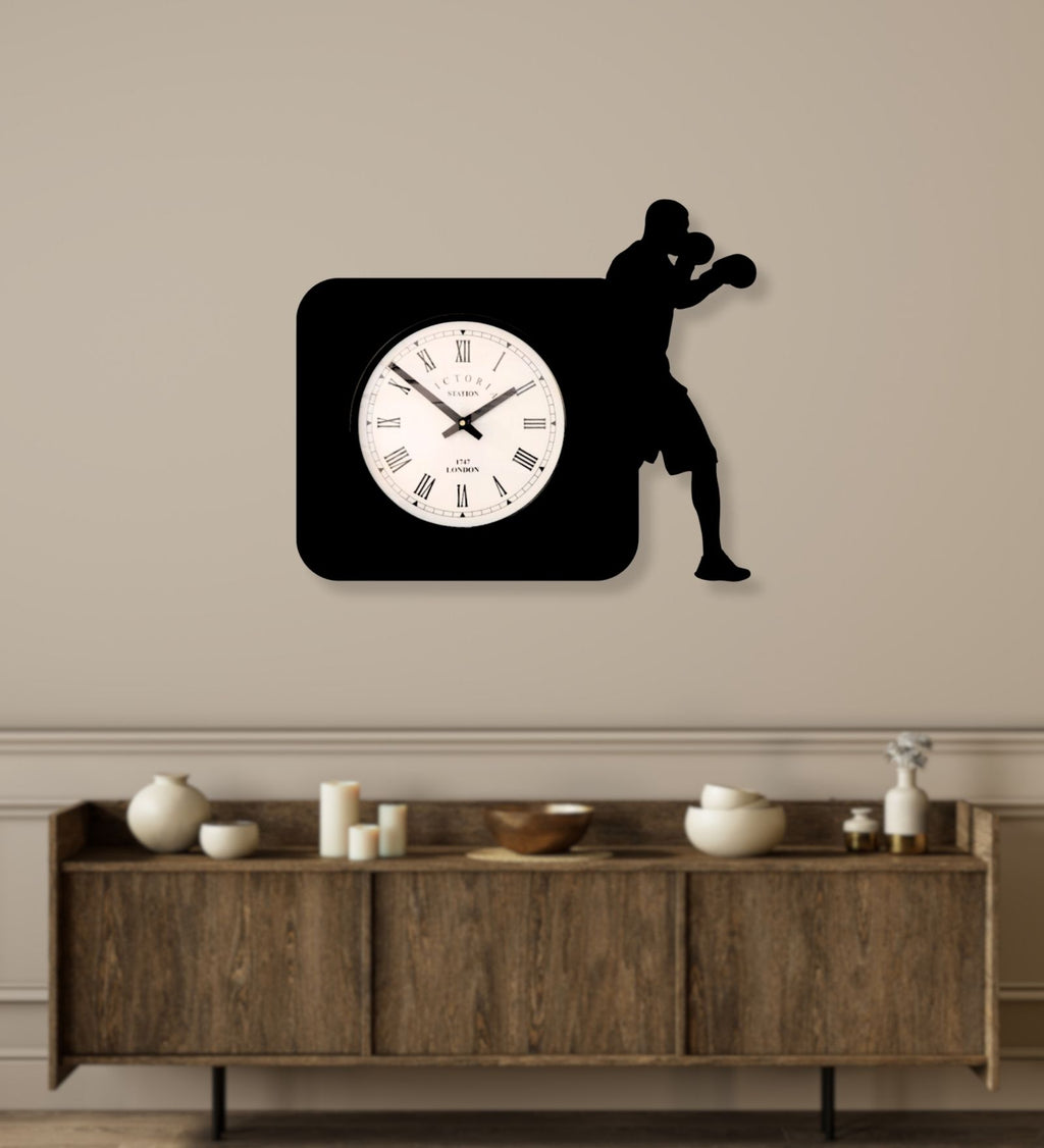 Boxer Wall Clock