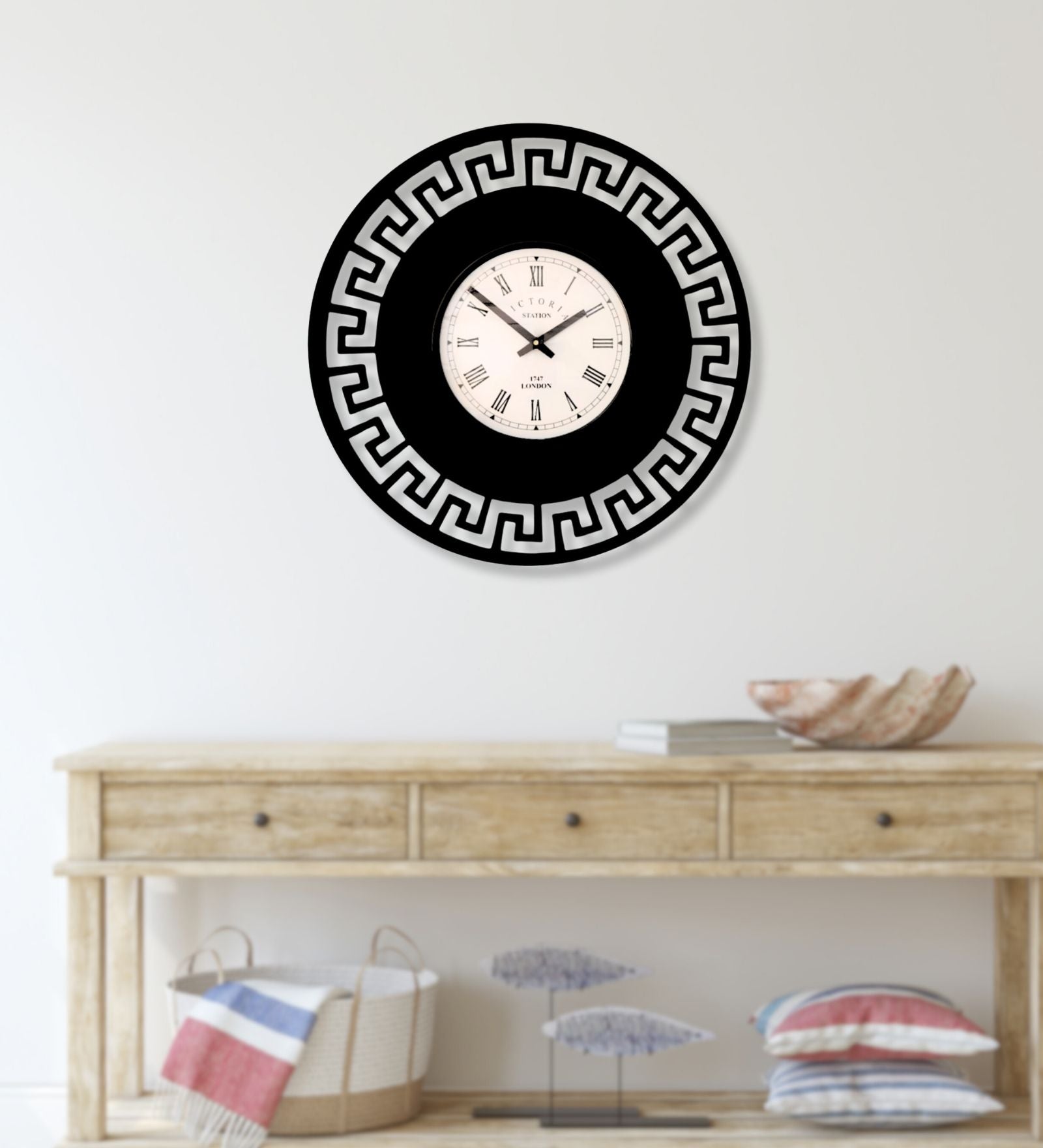 Mandala Wall Clock