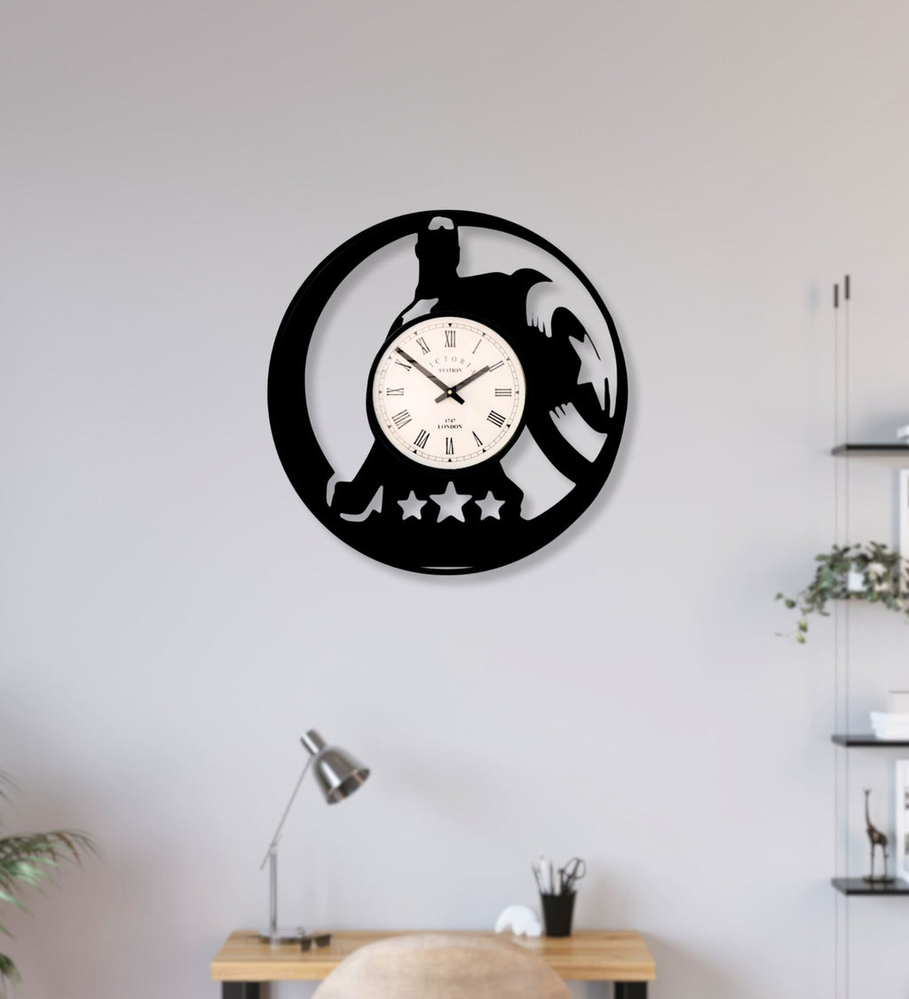 Captain America Marvel Wall Clock