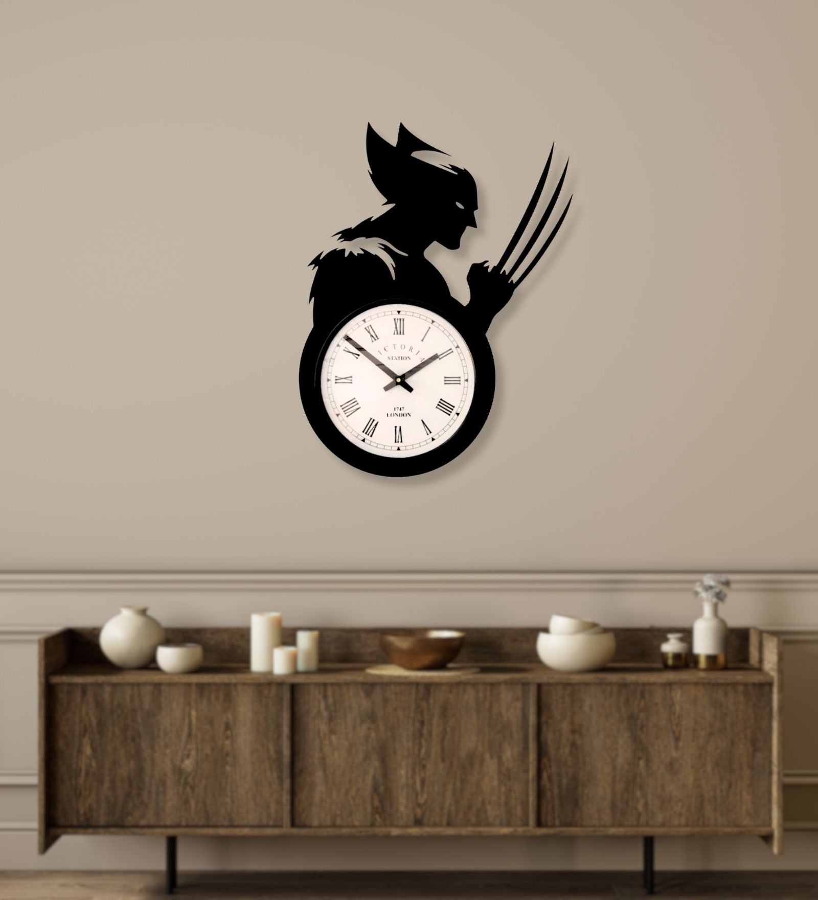 Wolverine X-men Marvel Wall Clock