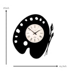 Artist Palette Wall Clock