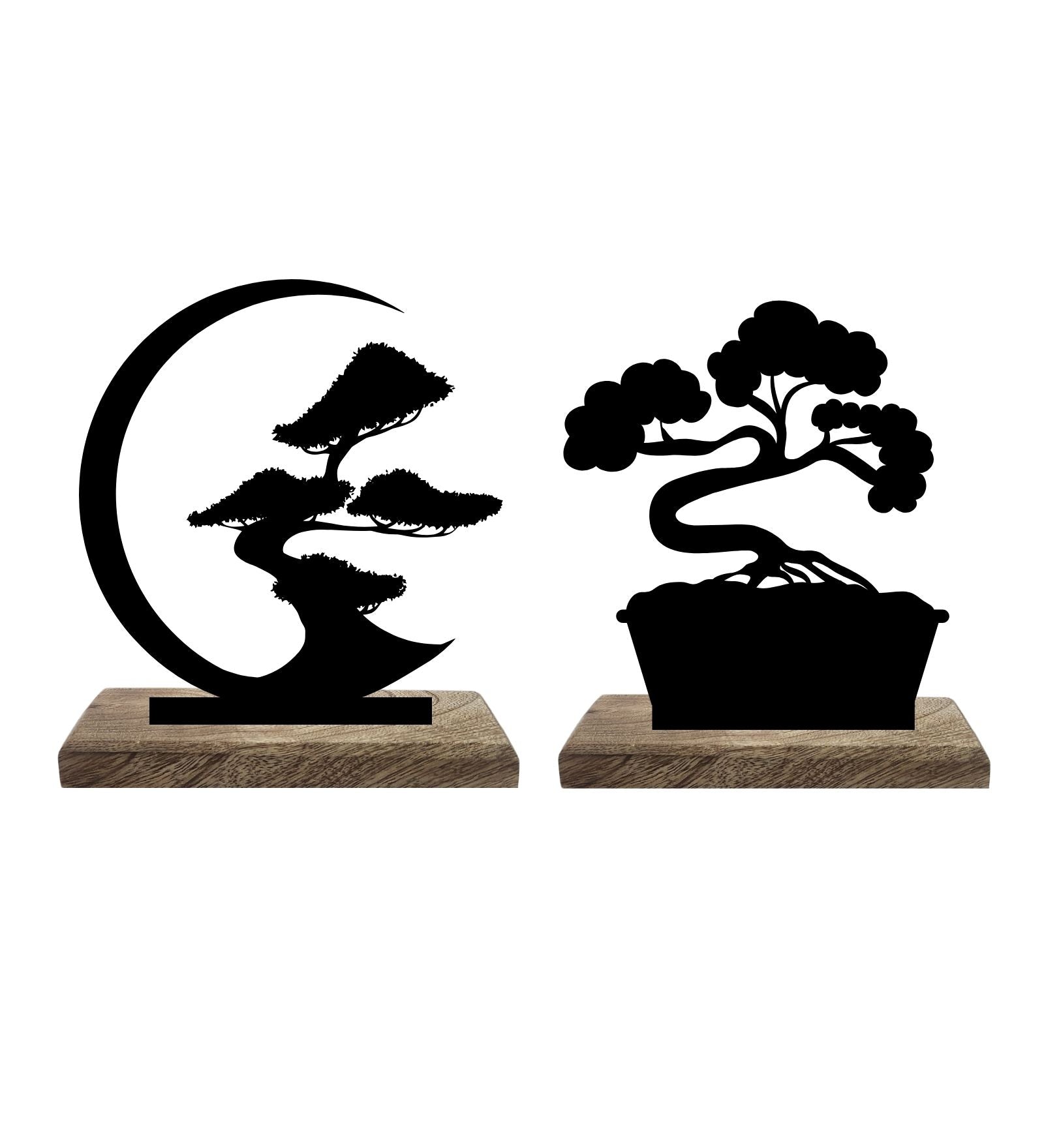 Zen Garden Set of 2 Table Décor